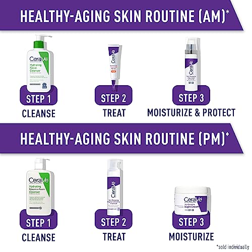 CeraVe Skin Renewing Night Cream | Hydrating Face Moisturizer