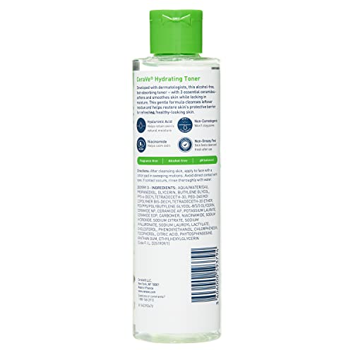 CeraVe Hydrating Face Toner with Hyaluronic Acid