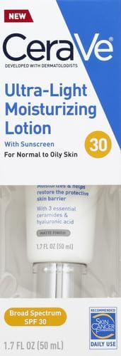 CeraVe Ultra-Light Moisturizing Lotion SPF 30 Hyaluronic Acid