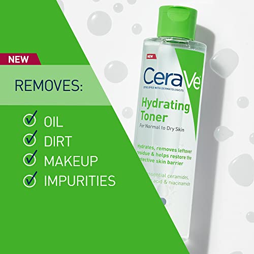CeraVe Hydrating Face Toner with Hyaluronic Acid
