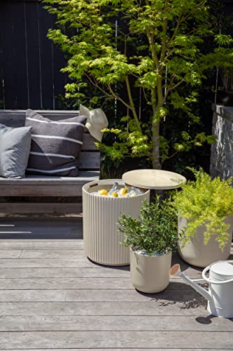 Veradek Outdoor Cooler Side Table - 2 in 1