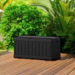 Resin Deck Box: Waterproof Outdoor Storage for Patio