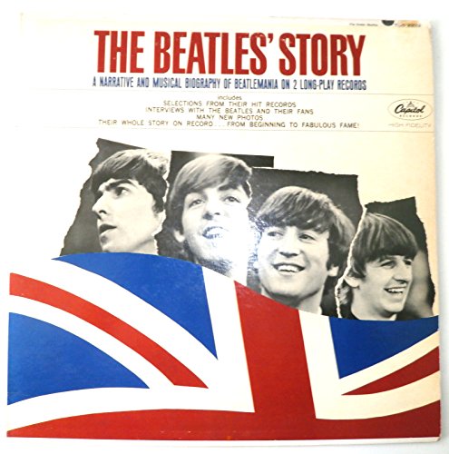 Original Mono Capitol Issue Double LP Beatles Story