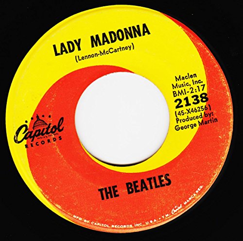 Beatles Inner Light & Lady Madonna single