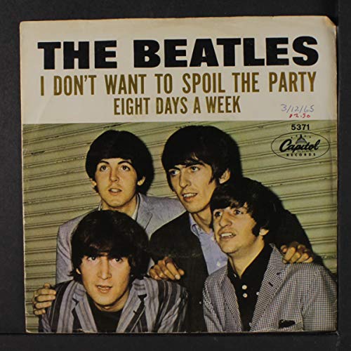 eight days a week 45 rpm single
