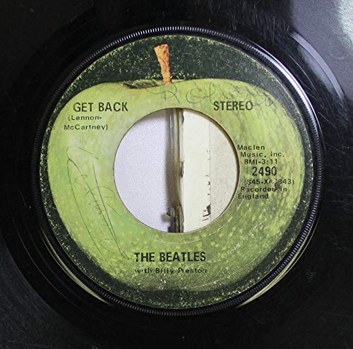 The Beatles 45 RPM Single - Get Back / Don't Let Me Down