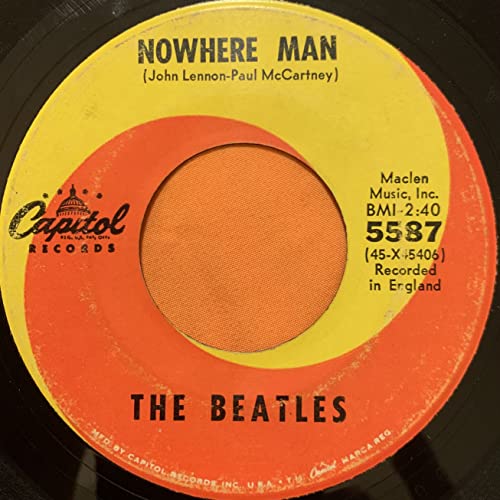 The Beatles Nowhere Man 45 RPM (Target Label)