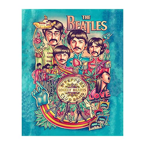 Sgt. Peppers Music Poster Print- Beatles Fans' Favorite