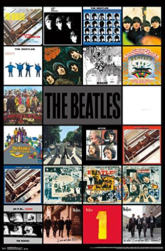 The Beatles Albums Poster (24x36) (Unframed)