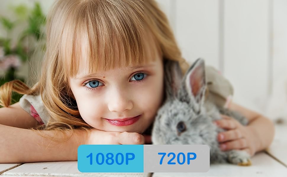 Wireless Home Security Camera with Night Vision 1080P