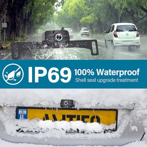 7-Inch Backup Camera with Clear Night Vision - AMTIFO