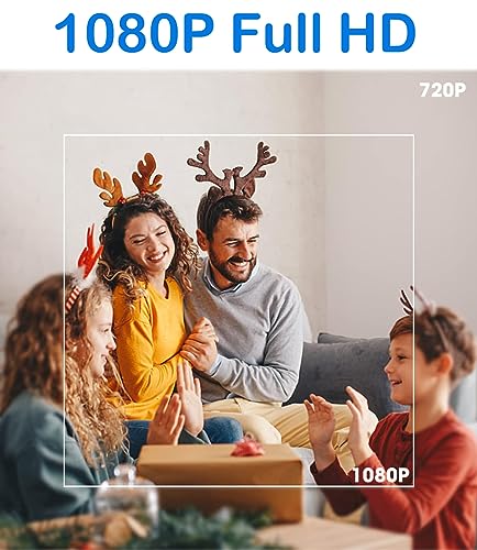 Wireless Home Security Camera with Night Vision 1080P