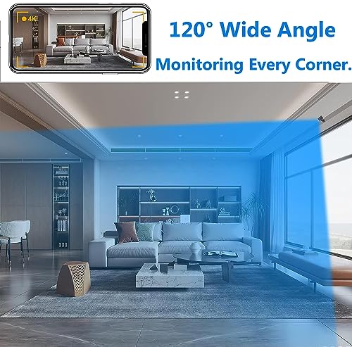 Wireless Home Security Camera with Night Vision 1080P