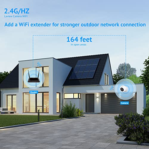 LaView 4MP Security Cameras with Starlight Sensor