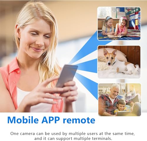 Wireless Home Security Camera with Night Vision 1080P