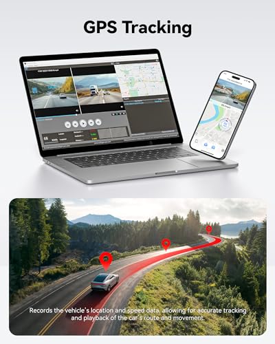 REDTIGER 4K/2.5K Full HD Front Rear Dash Cam