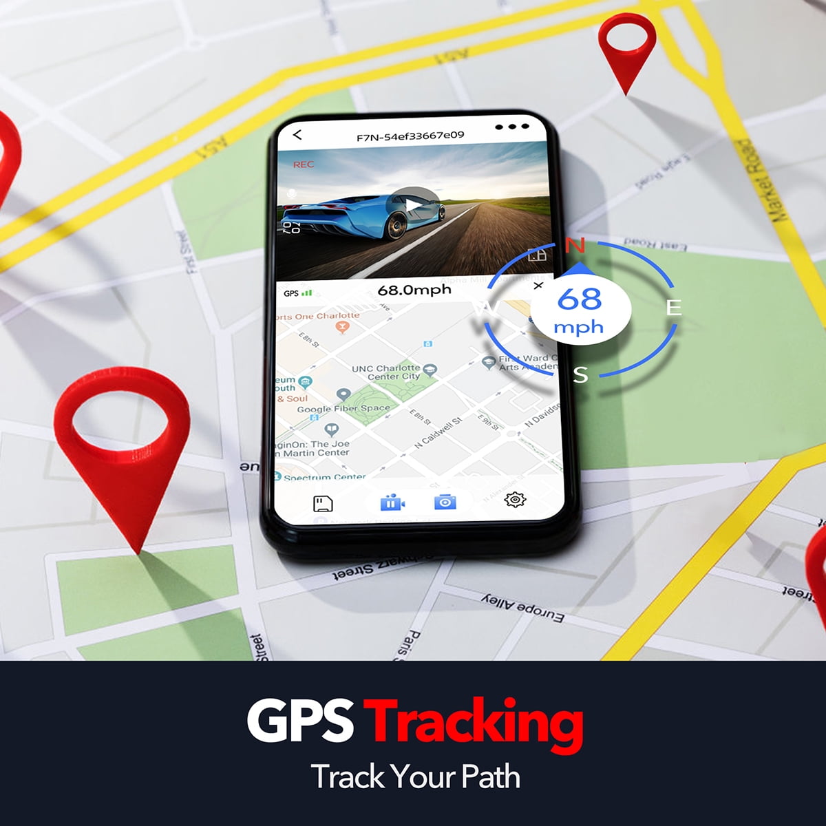 REDTIGER F7N 4K Front and Rear Dashcam