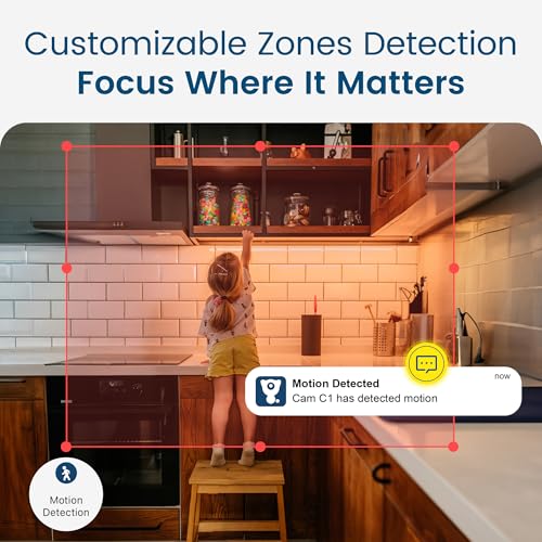 litokam Indoor Security Camera with Night Vision