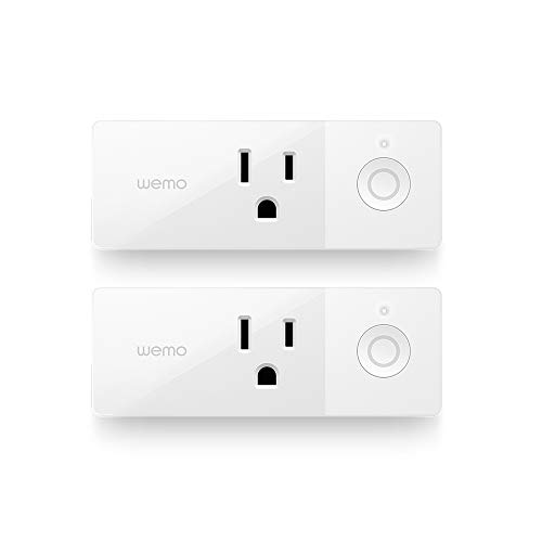 Mini Smart Plug Compatible with Alexa, Google Assistant, Apple HomeKit - 2 Pack