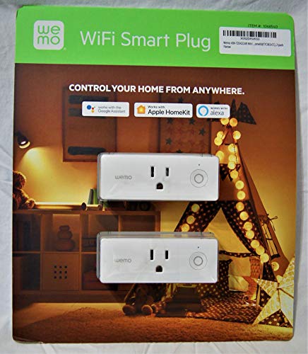 Mini Smart Plug Compatible with Alexa, Google Assistant, Apple HomeKit - 2 Pack