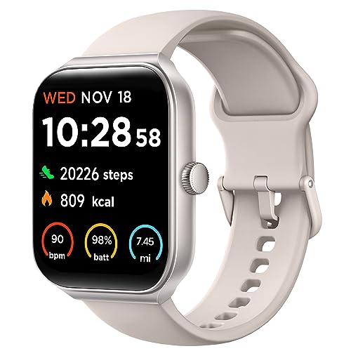 TOOBUR Smart Watch with Alexa, Fitness Tracker 1.95