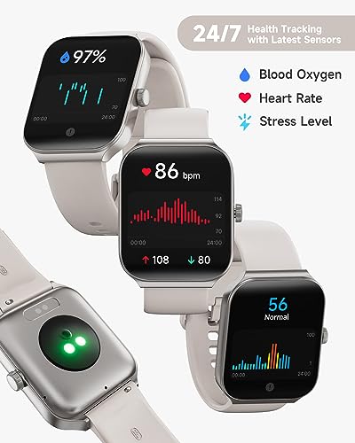 TOOBUR Smart Watch with Alexa, Fitness Tracker 1.95