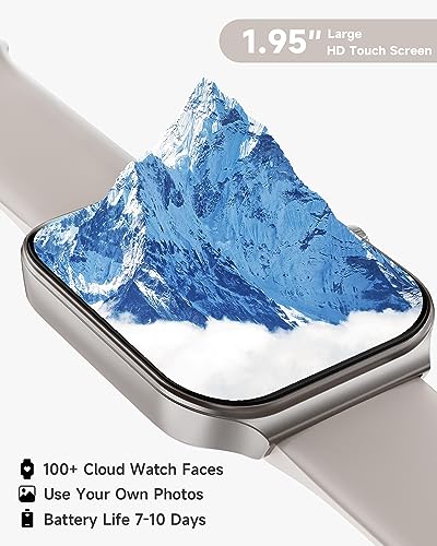 TOOBUR Smart Watch with Alexa, Fitness Tracker 1.95