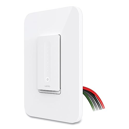 WeMo WiFi Smart Dimmer Switch - Control Lights Anywhere