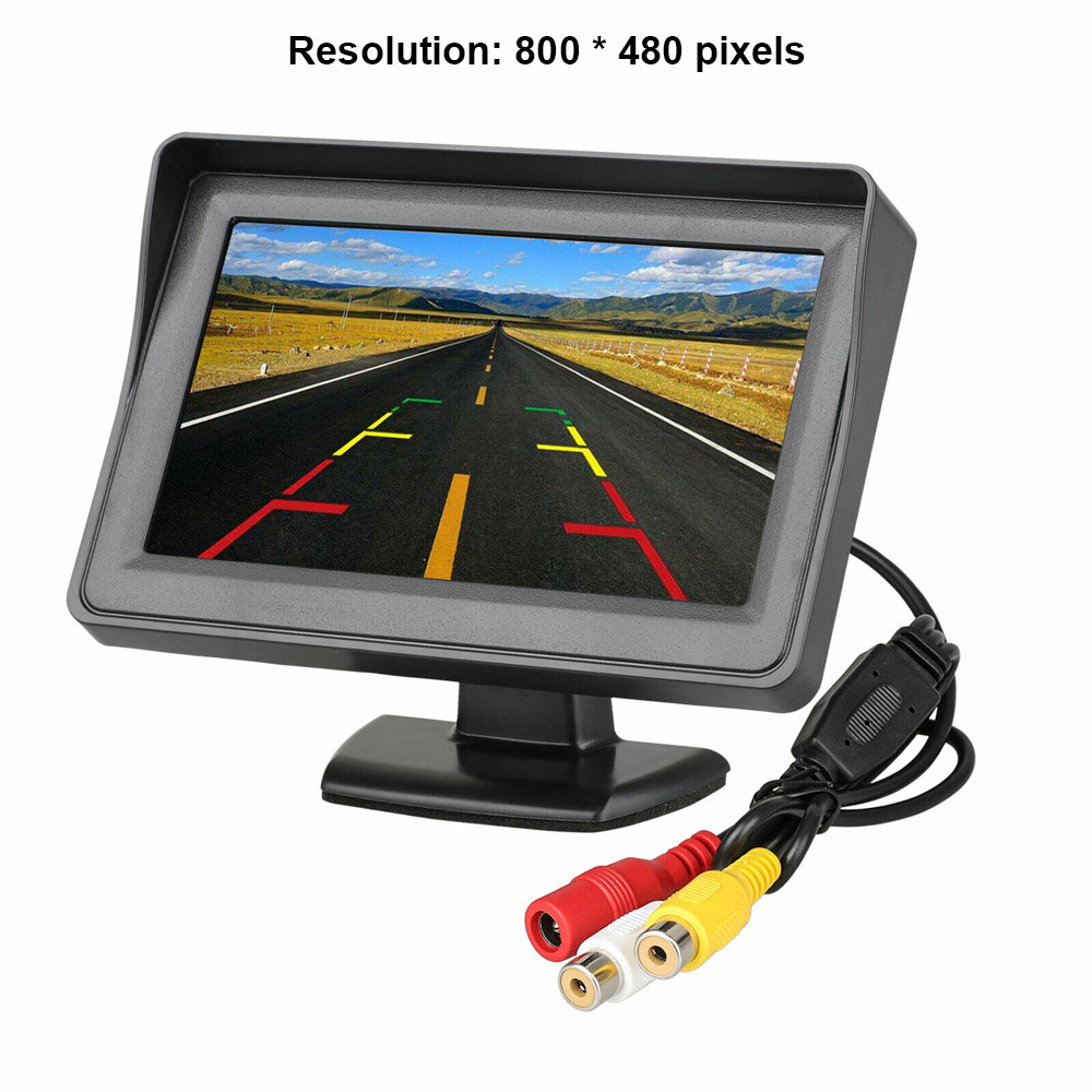 HD Rear View Camera with 4.3" Monitor