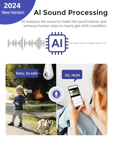 Hugolog 3K Wireless Outdoor Security Camera with AI