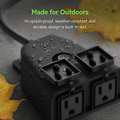 Outdoor Camera Smart Plug - Compatible with Alexa & Google