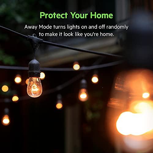 Outdoor Camera Smart Plug - Compatible with Alexa & Google