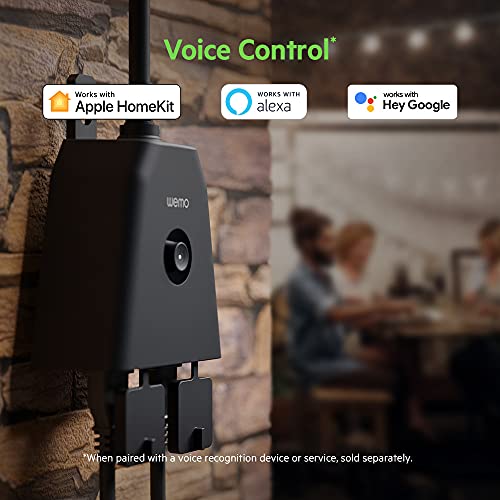 Outdoor Camera Smart Plug - Compatible with Alexa & Google