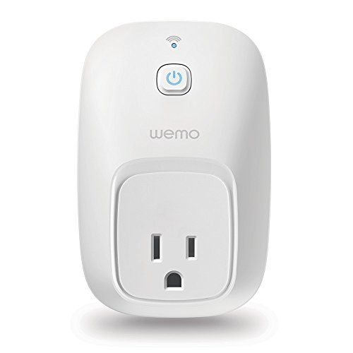 Alexa-compatible WeMo Switch Smart Plug for Cameras