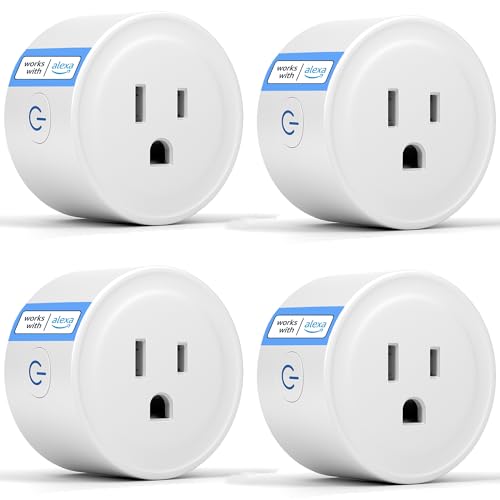 Alexa Compatible Smart Plug Set (4 pack)