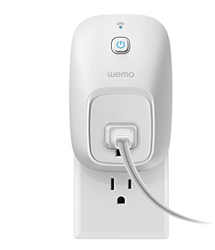 Alexa-compatible WeMo Switch Smart Plug for Cameras