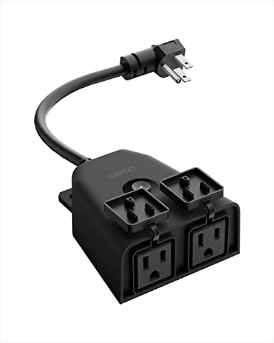 Outdoor Camera Smart Plug - Compatible with Alexa & Google