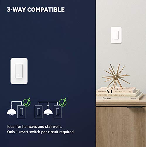 Wemo WLS0403 Wi-Fi Light Switch for Smart Homes