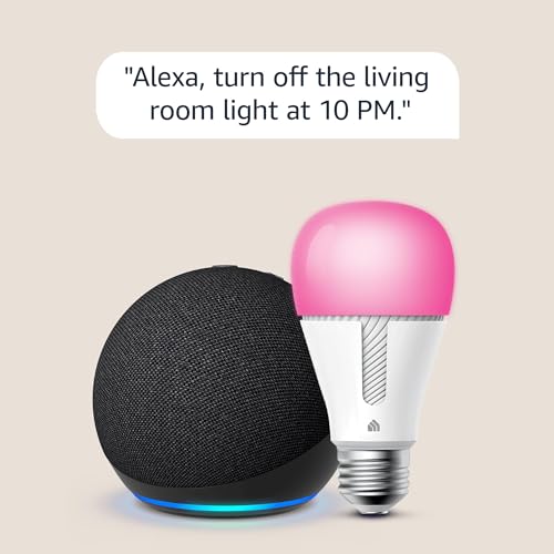 2022 Release Echo Dot with TP-Link Smart Bulb
