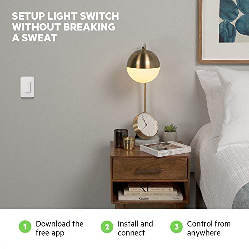 WeMo Smart Light Switch 2ND Generation - Cameras