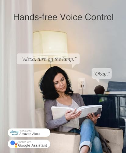 Smart Mini Plug for Alexa and Google Home Control