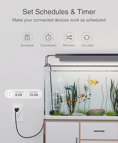 Smart Mini Plug for Alexa and Google Home Control