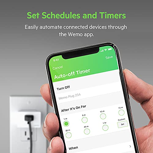 Wemo Smart Plug Control for Home Cameras