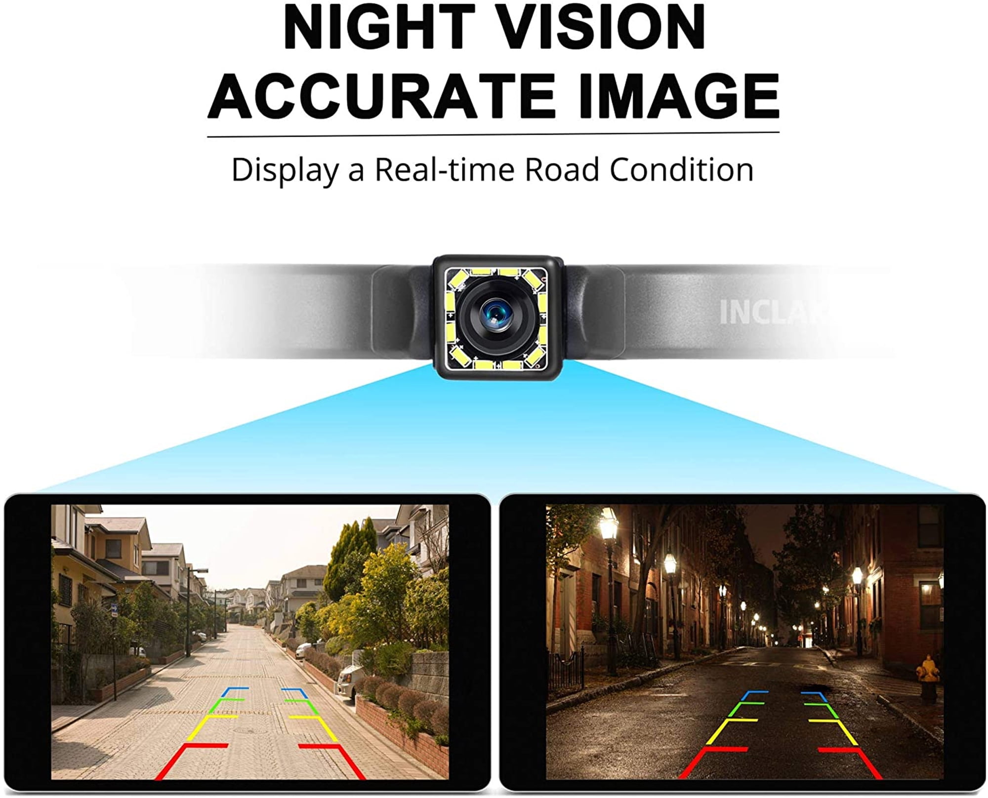 HD 12 LED Waterproof Car Backup Camera