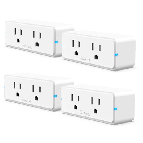 Govee Dual Smart Plug 4 Pack with WiFi