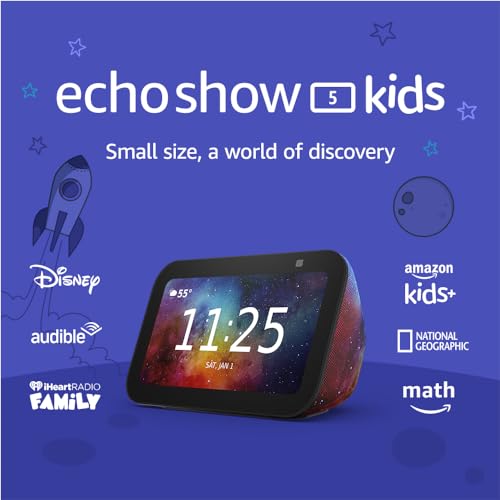 Echo Show 5 (Gen 3) Kids Edition with parental controls