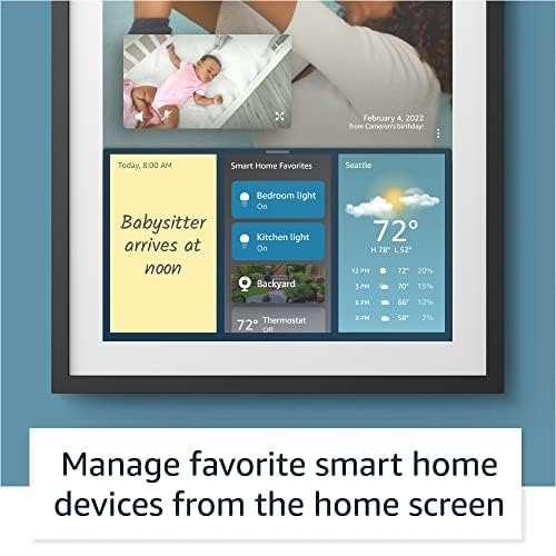 Echo Show 15 | Full HD 15.6" smart display with Alexa