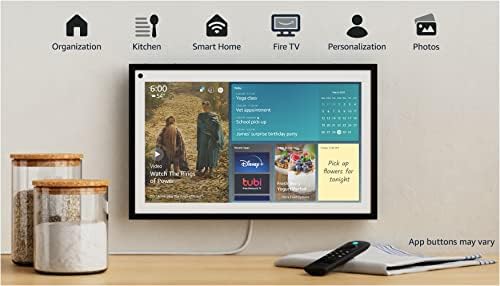 Echo Show 15 | Full HD 15.6" smart display with Alexa