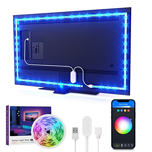 Smart TV LED Backlight, 9.2ft WiFi Strip Light