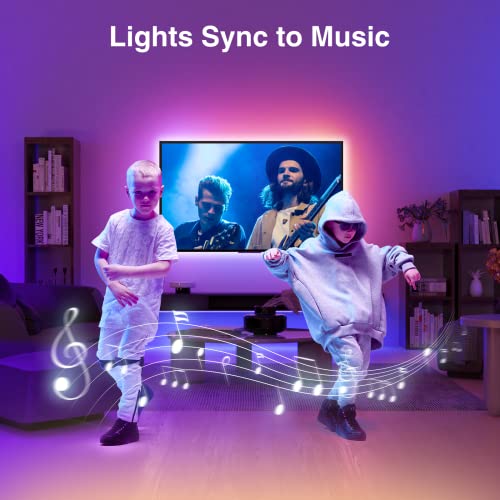 Smart TV LED Backlight, 9.2ft WiFi Strip Light